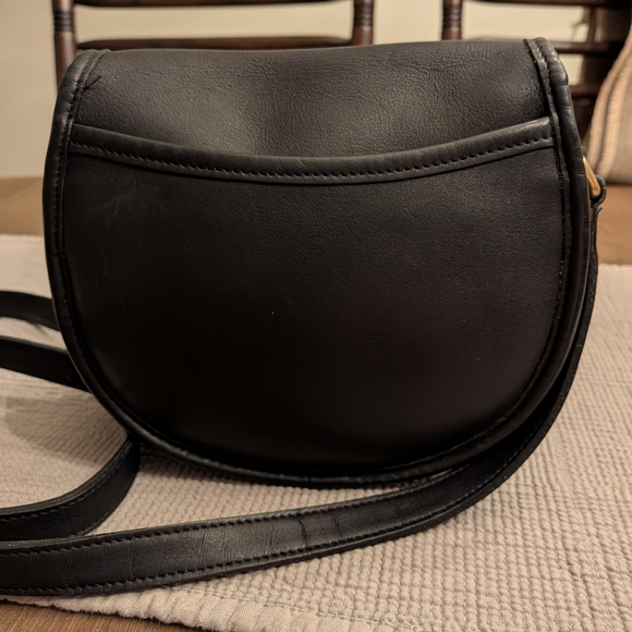 Coach Vintage Watson Crossbody In EUC Y2K Preppy Bag 90's Feel Black - Picture 2 of 16